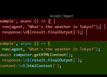 Real-Time Changes