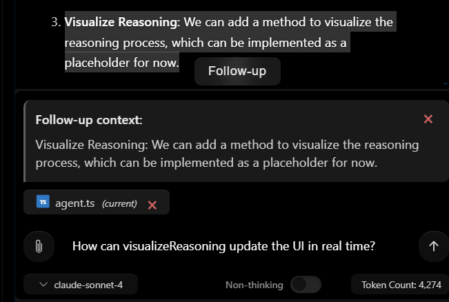 Quick Follow-Up
