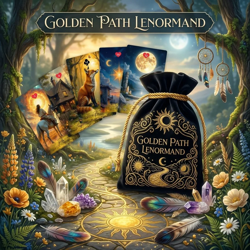 Golden Path Lenormand deck product image