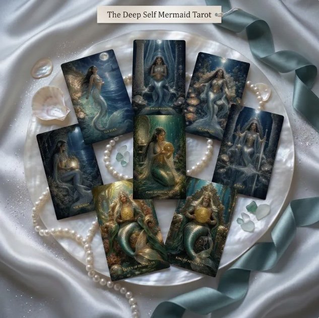 The Deep Self Mermaid Tarot deck product image