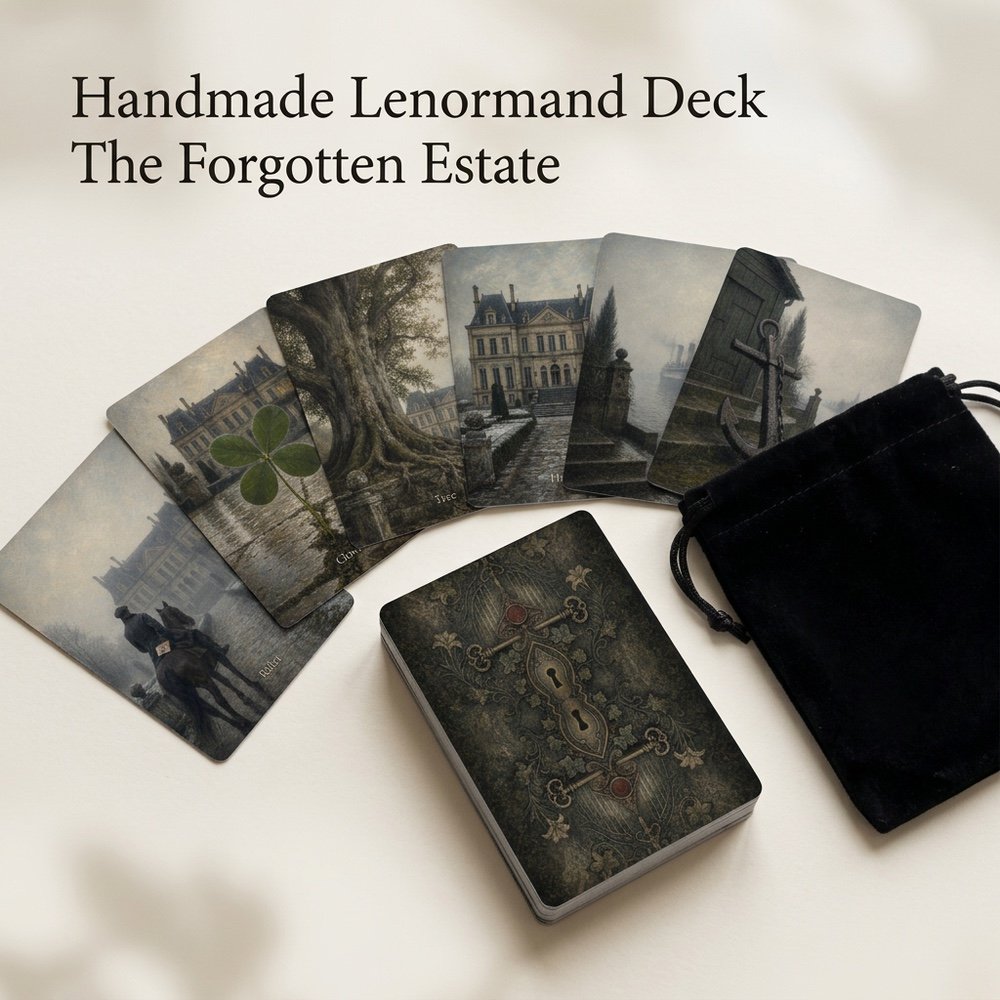 The Forgotten Estate Lenormand deck product image