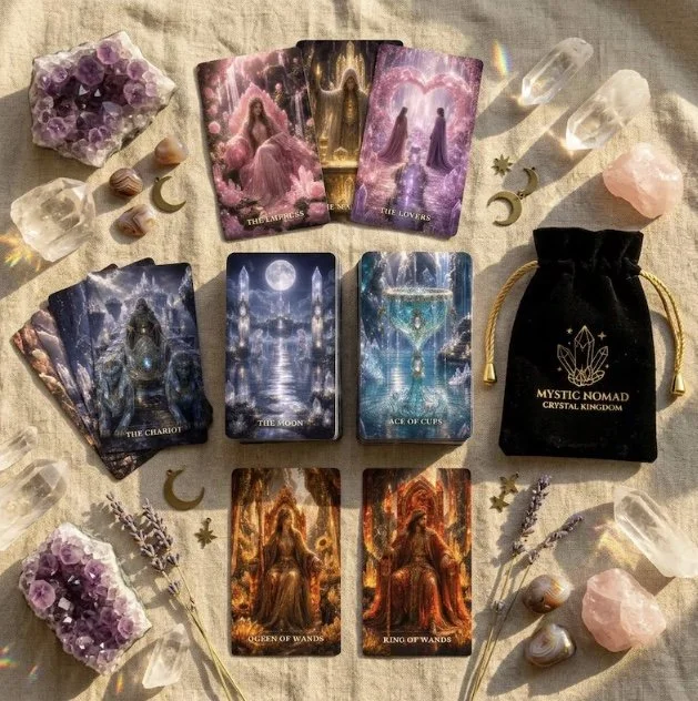 Mystic Nomad: Crystal Kingdom Tarot deck product image