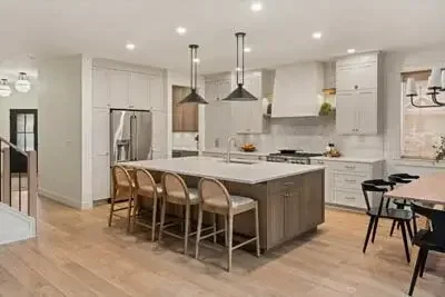 Tacoma home remodel with coordinated improvements across multiple interior living spaces