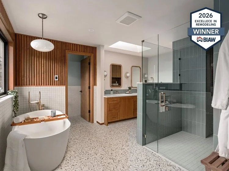 Massey Remodel and Design team with remodeling awards in Washington