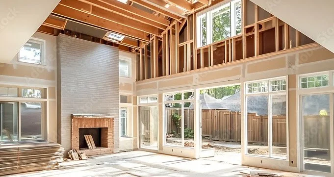 Open concept kitchen remodel with wall removal in Bellevue WA