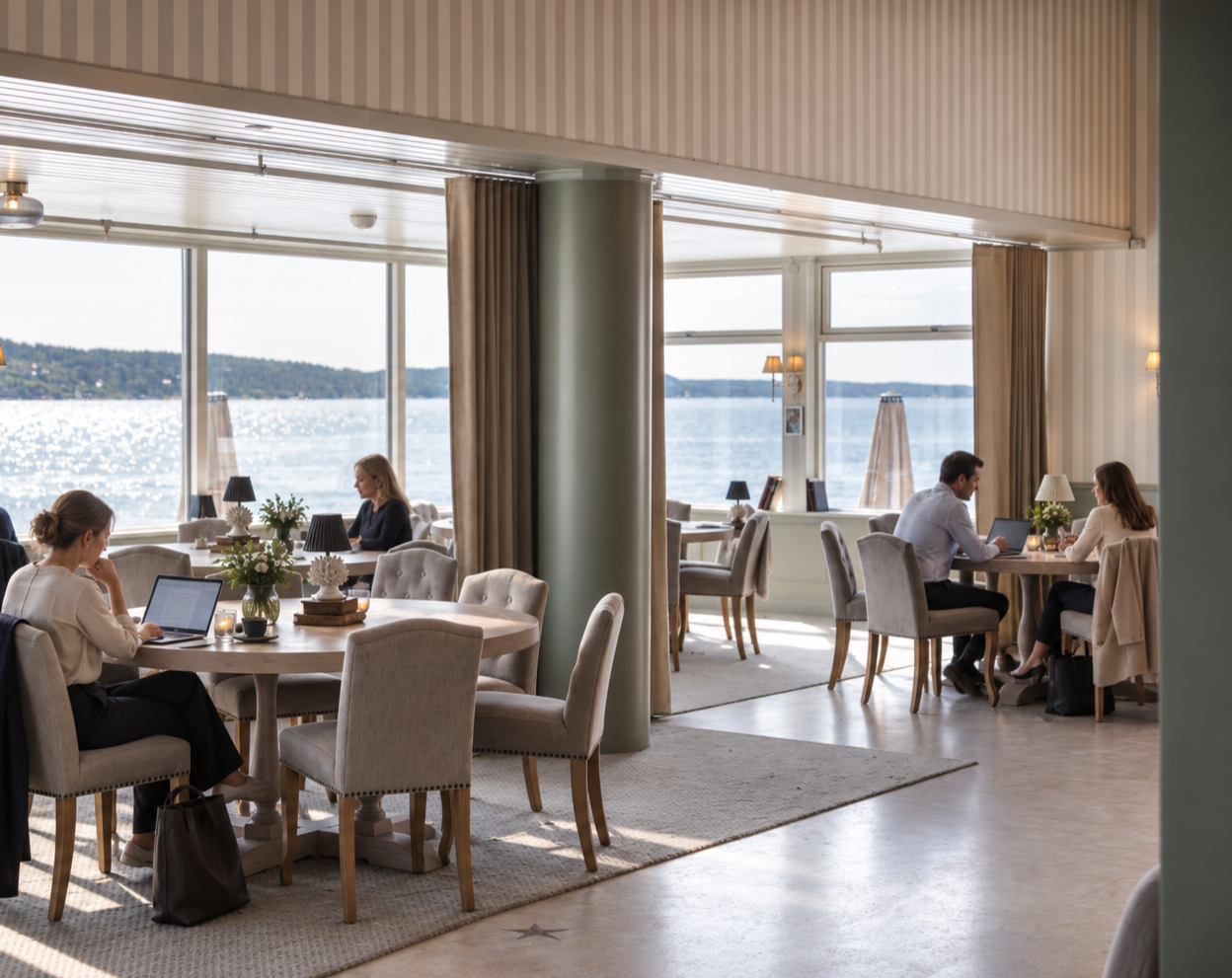 SeaView Hall på Vilma Sjøbad