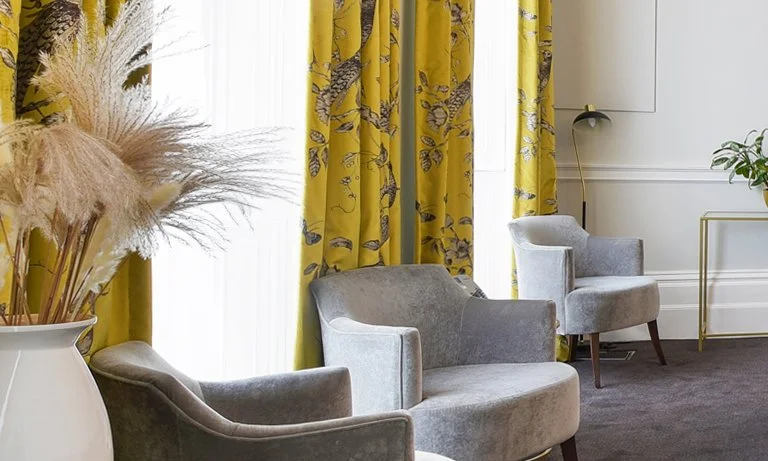 The waiting room at 10 Harley Street