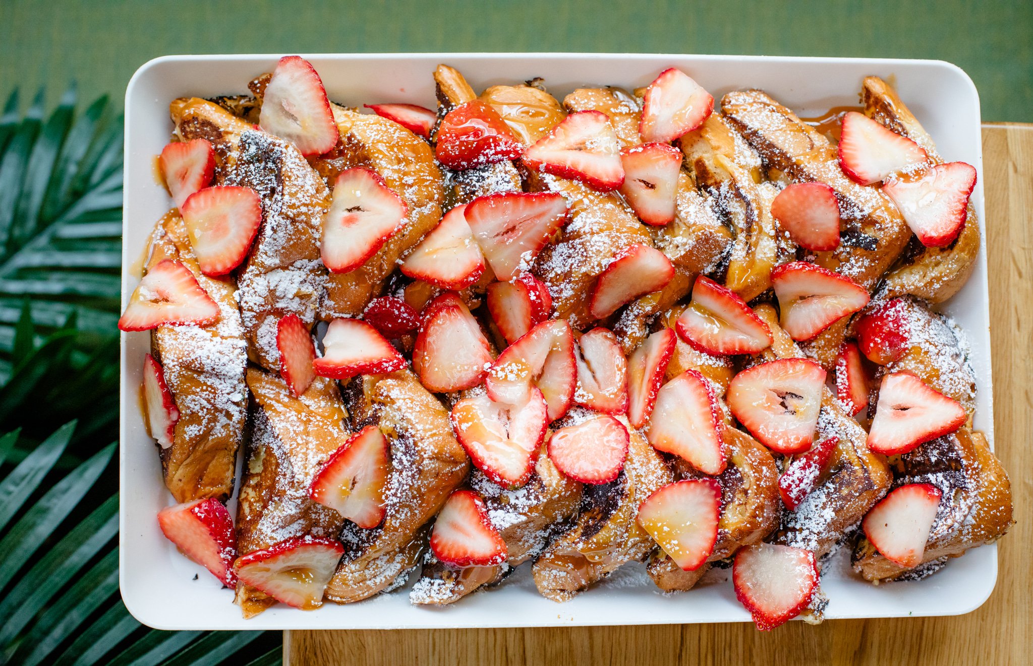 Brunch Platter of Tres Leches French Toast