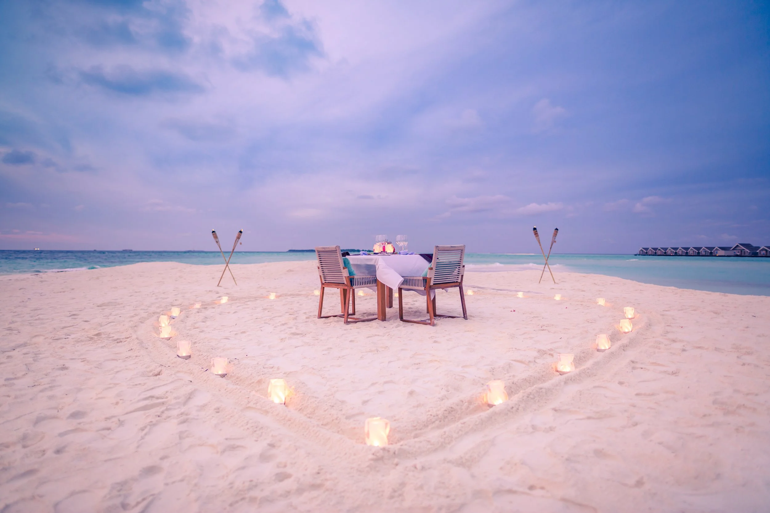 Romantic Private Beach Dinner - Caribbean