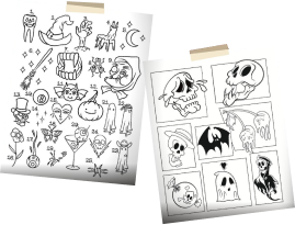 Halloween Flash Sheets