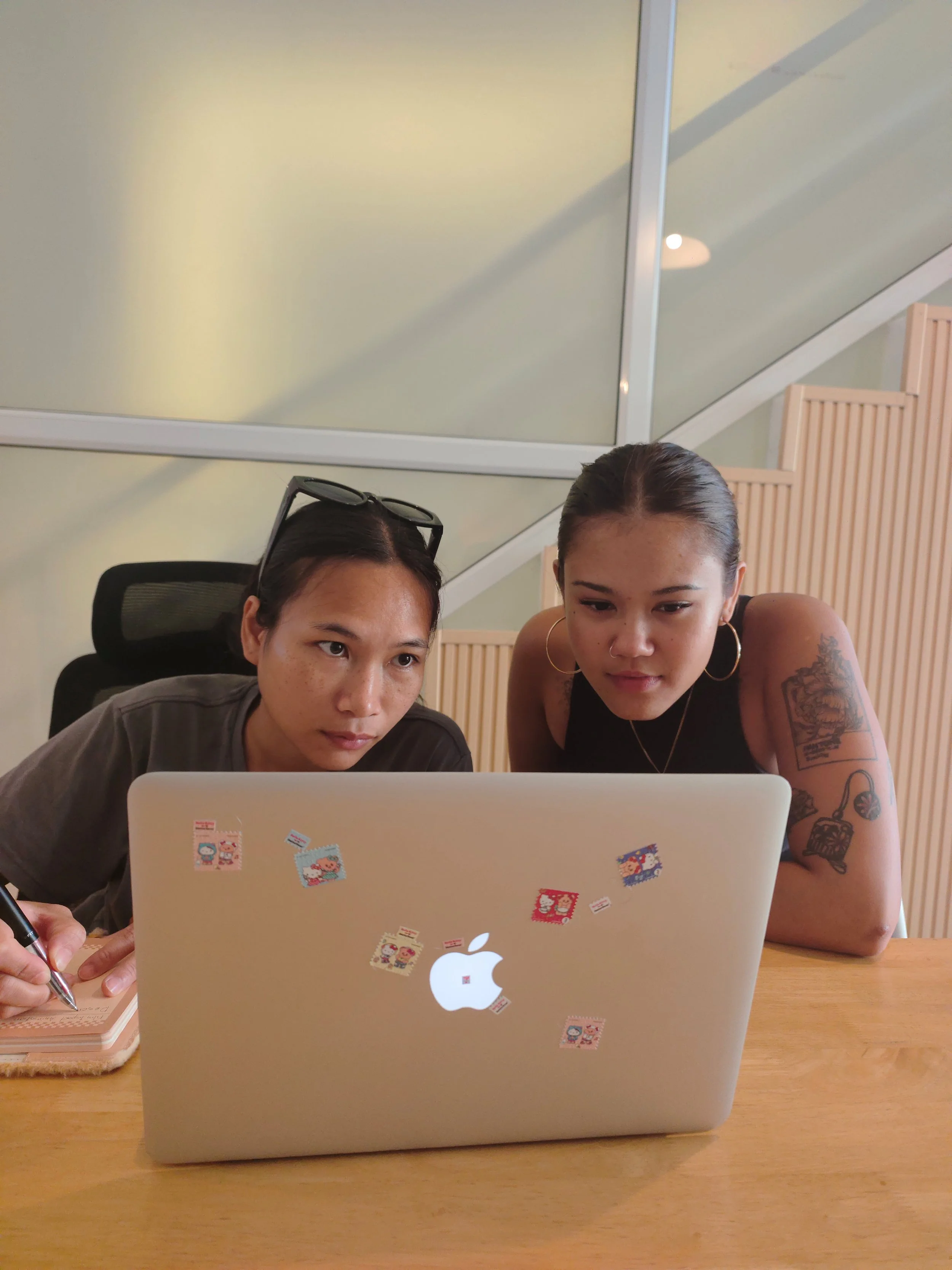 Social media management team at RealSpace Creative Chiang Mai
