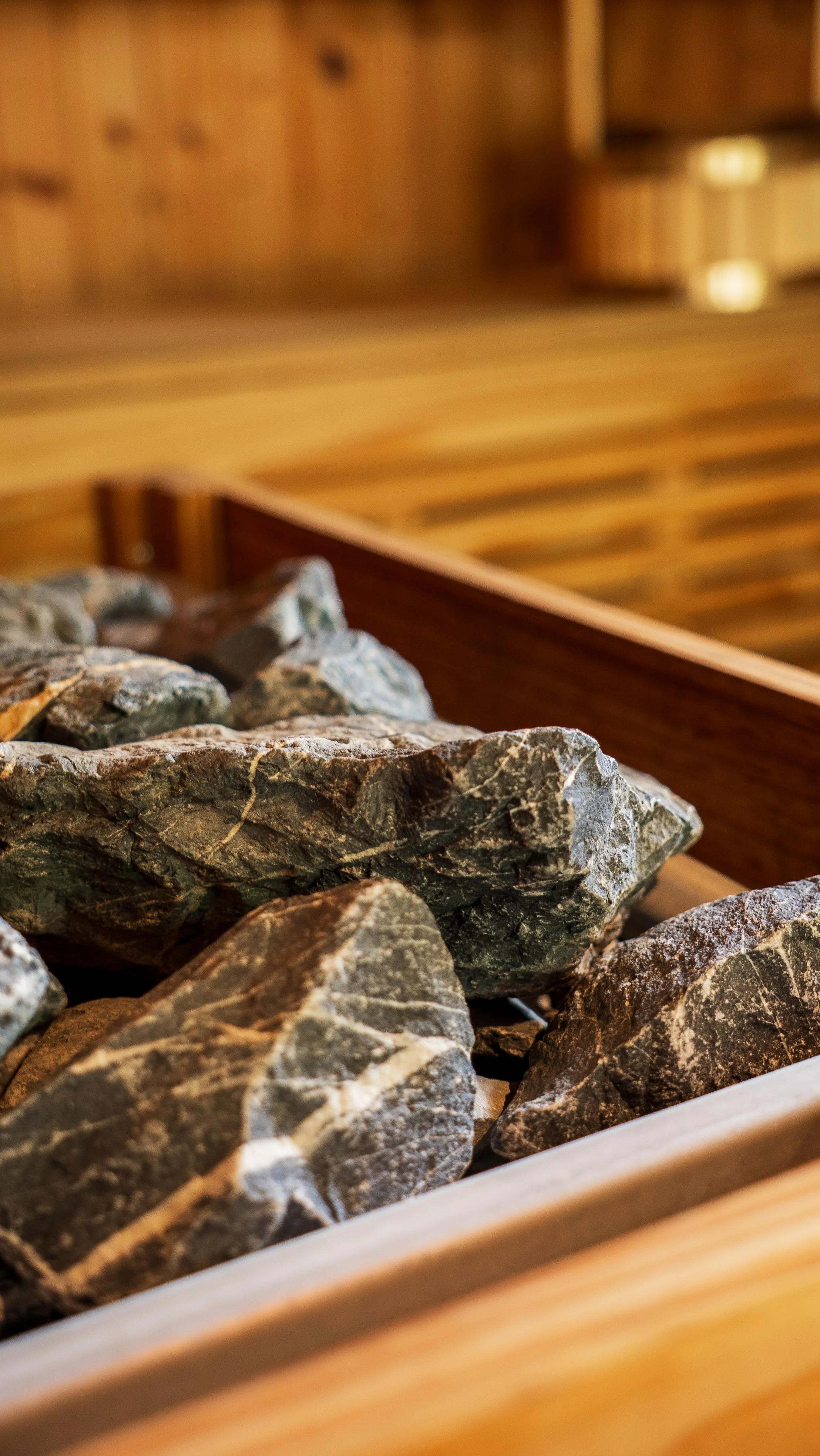 Old City Spa sauna interior