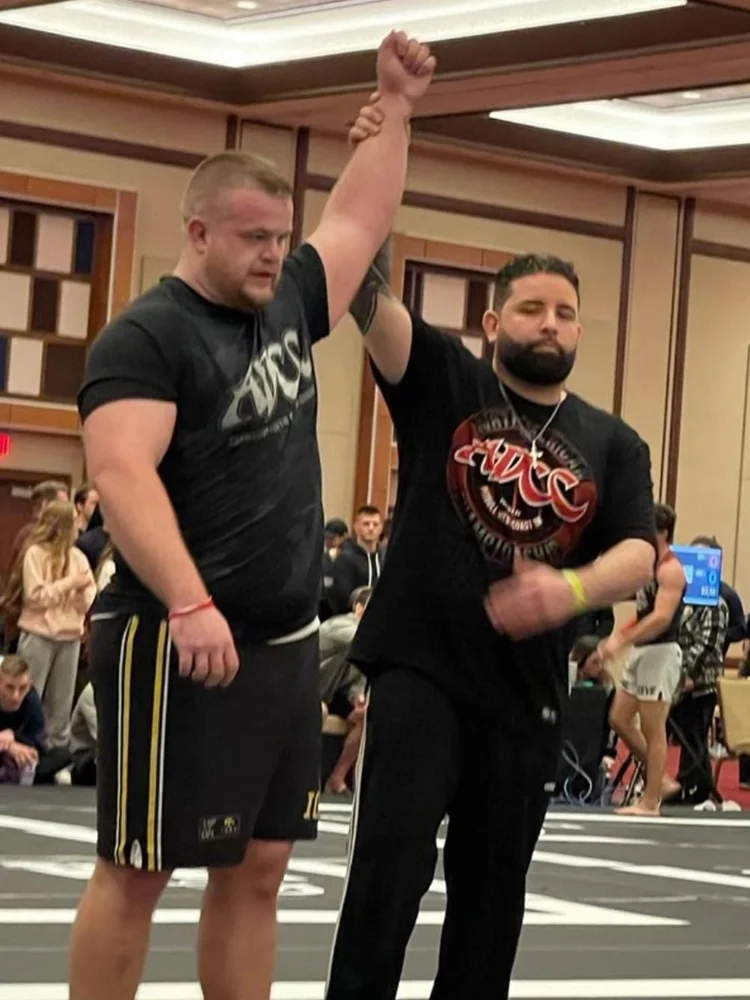 Paxton Titus competing in Jiu Jitsu