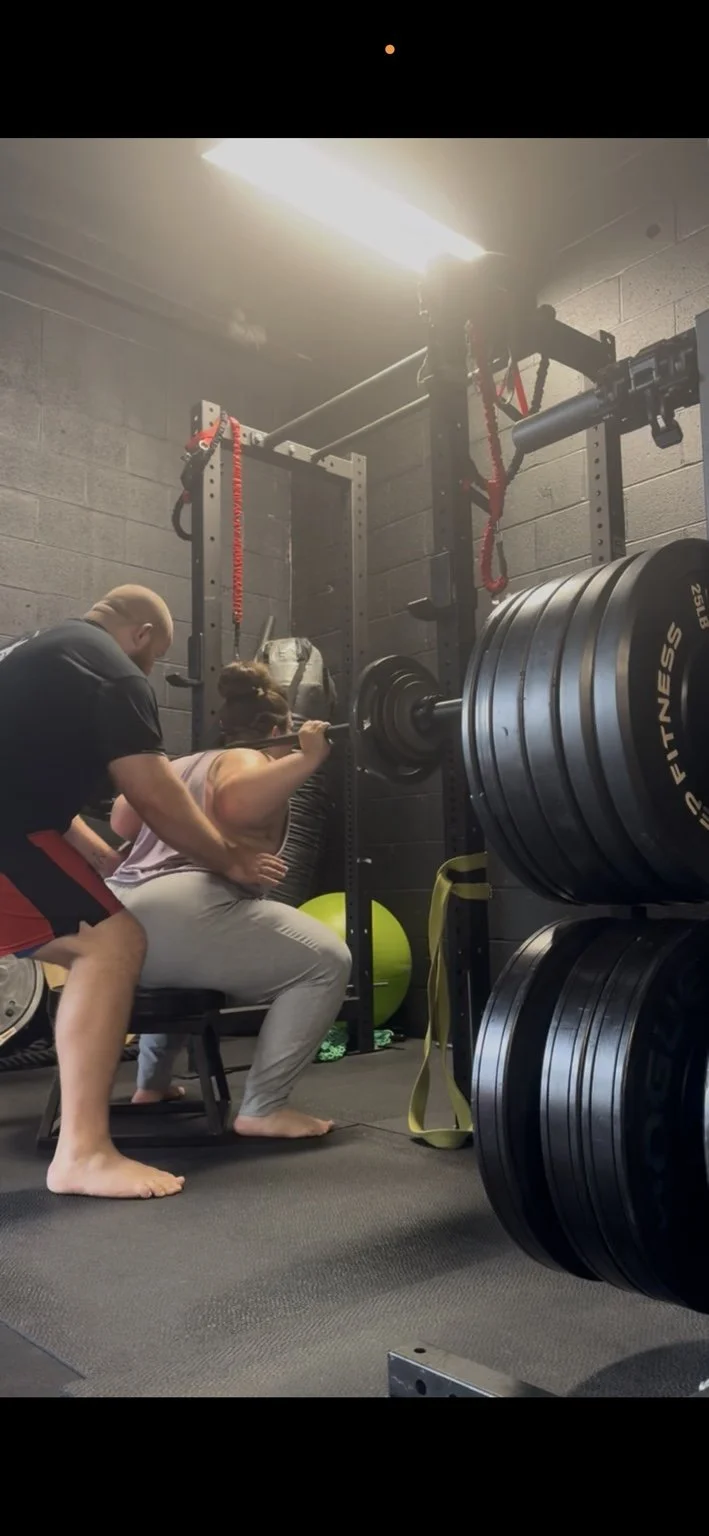 Strength coaching in the weight room