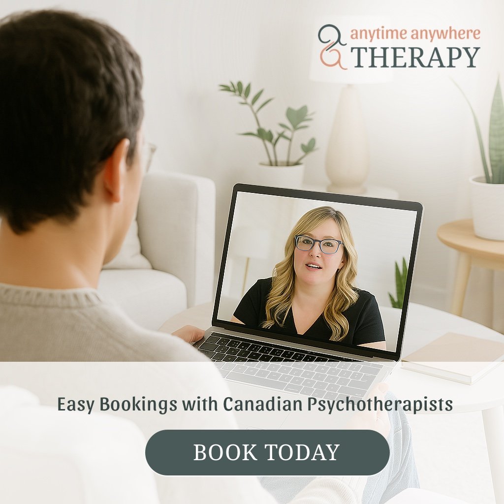 Online therapy session with licensed therapist in Burlington Ontario