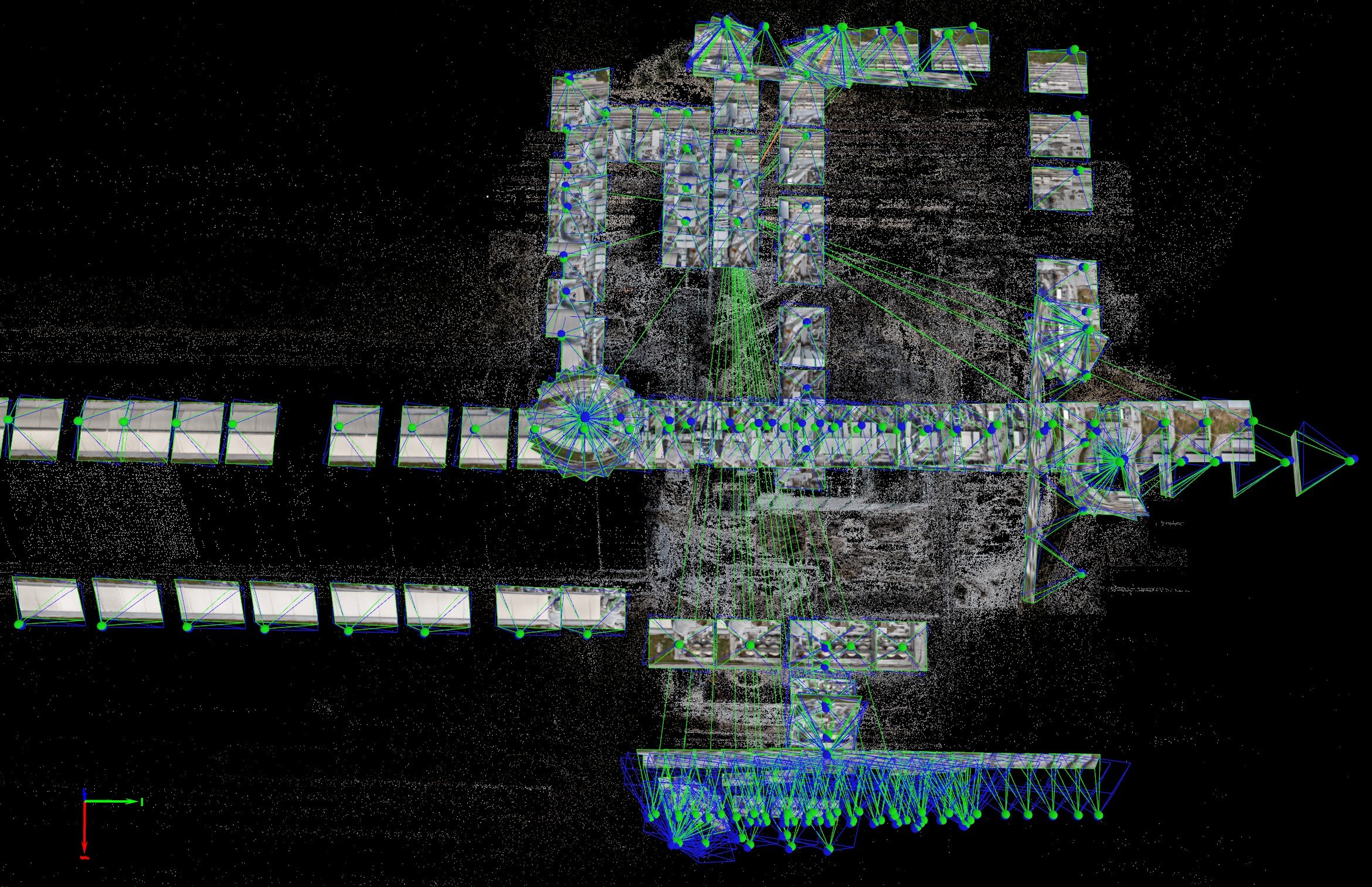3D point cloud overview