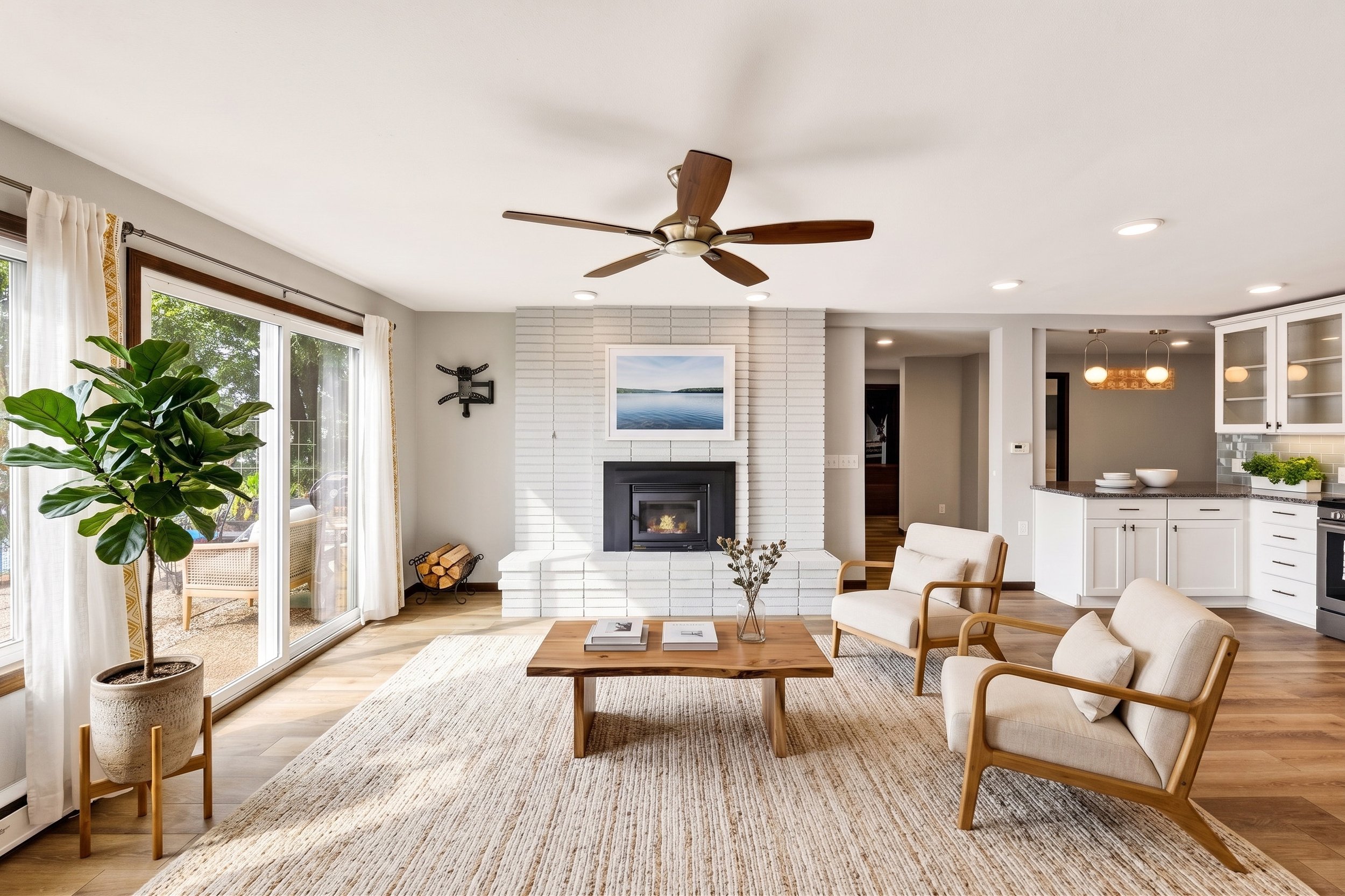 After virtual staging