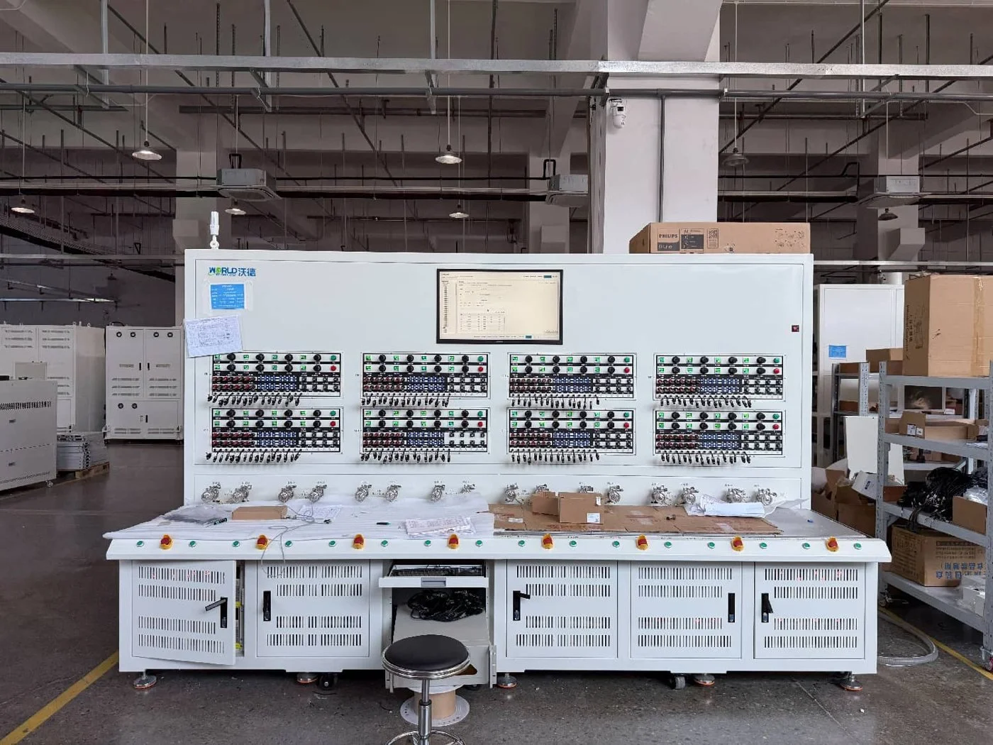 Thermal/flow resistance test system