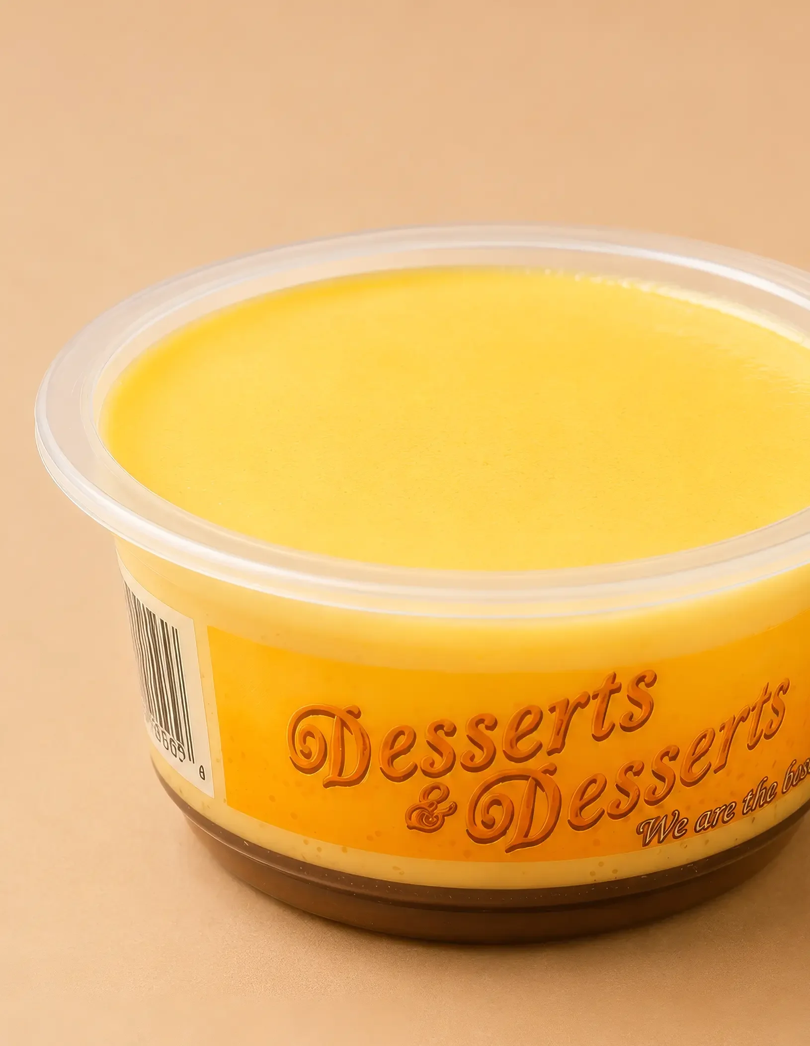 Flan dessert by Desserts and Desserts