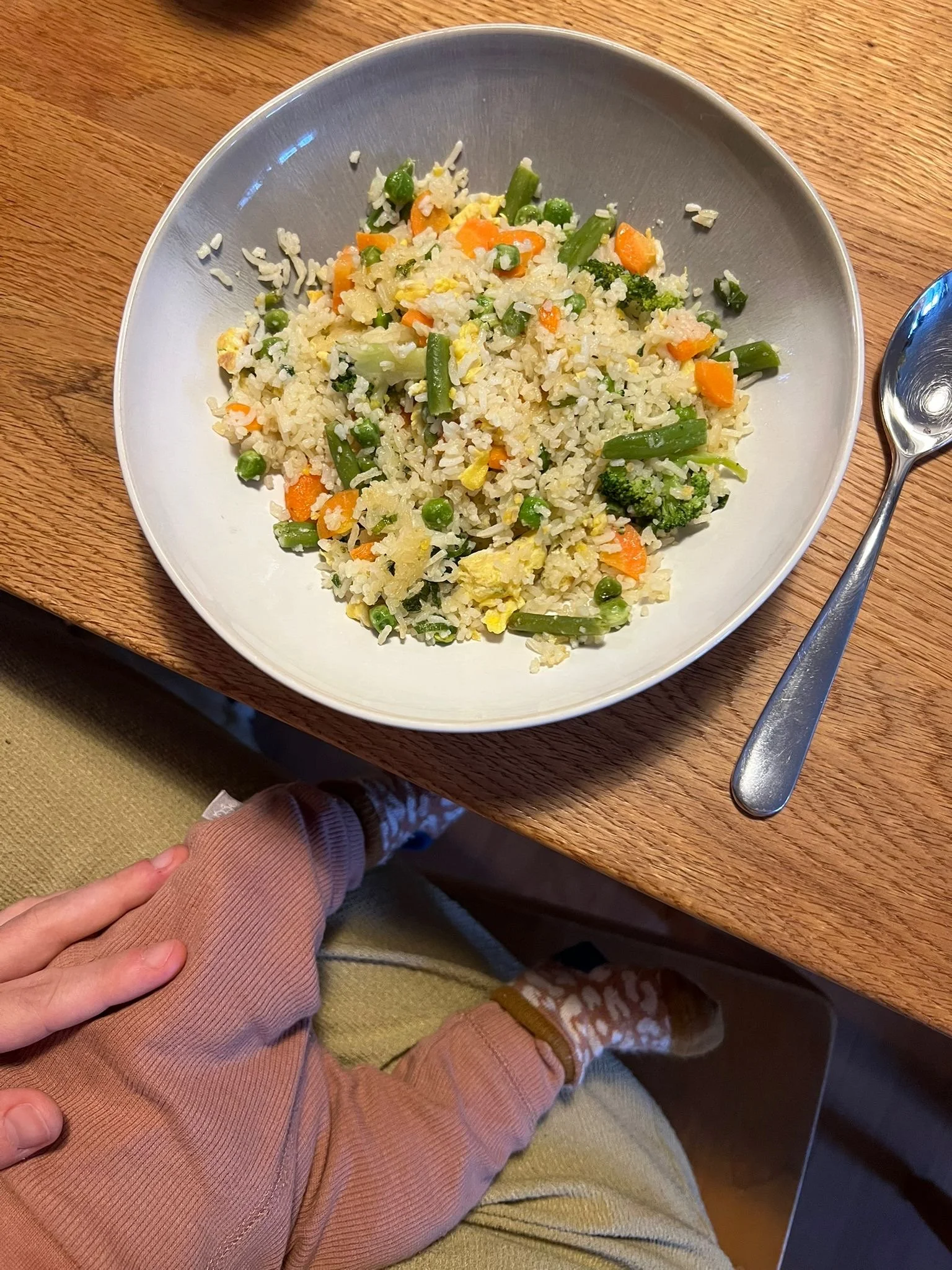 Fried Rice mit Poulet