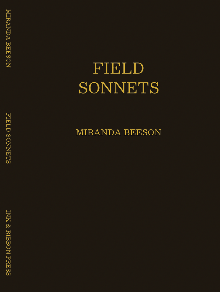 Field Sonnets by Miranda Beeson book cover