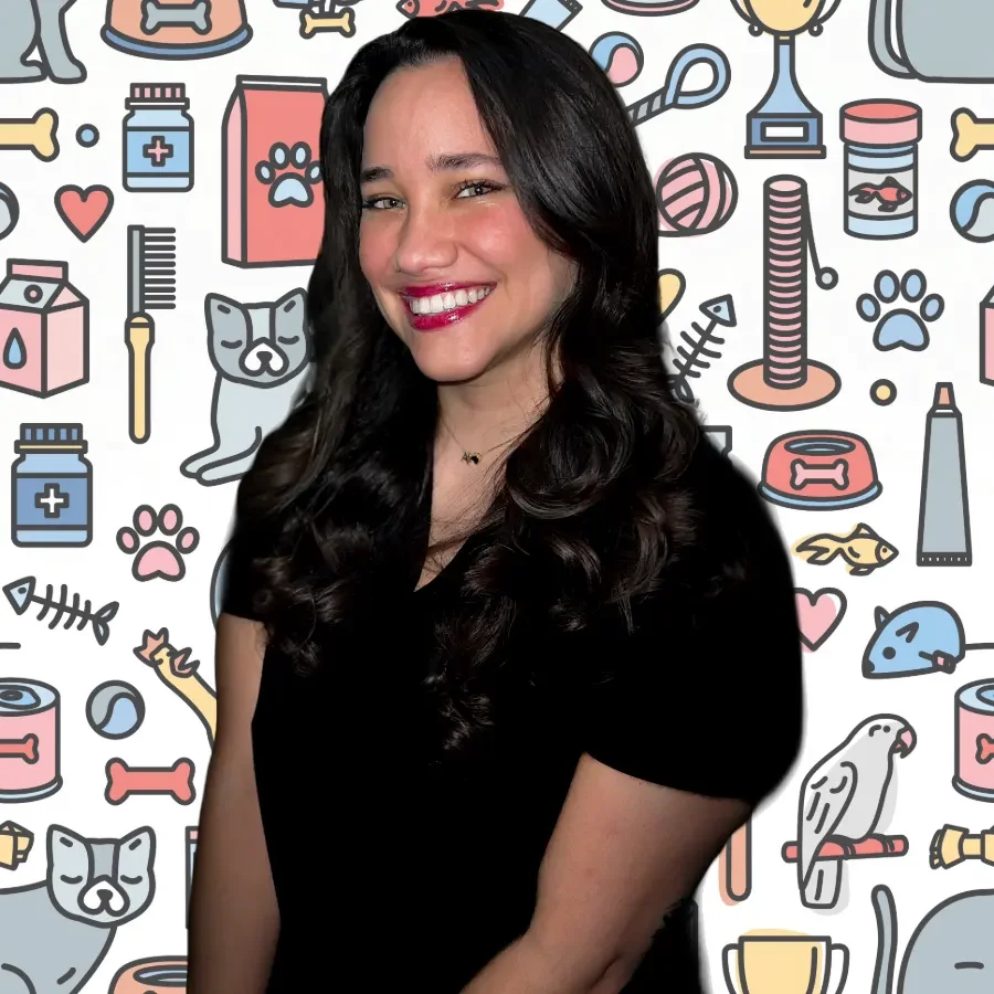 Mandy, founder and veterinary technician at Whiskers & Tails