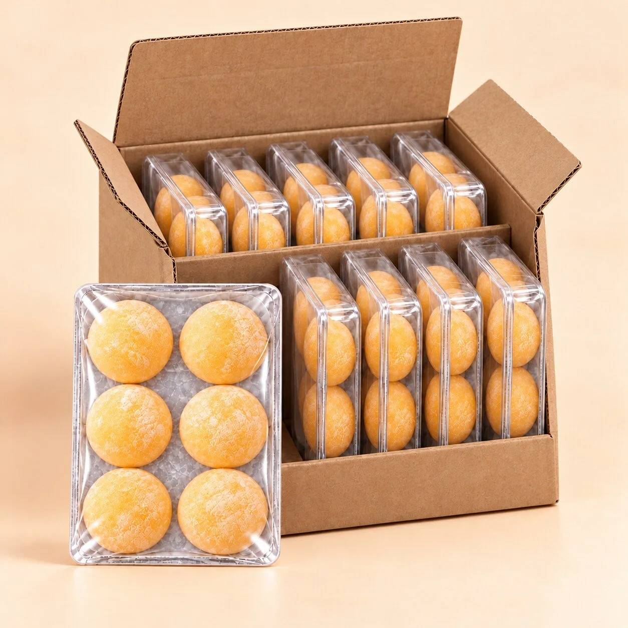 Cartone Horeca Mango con 10 blister da 6 mochi Toy Mochi