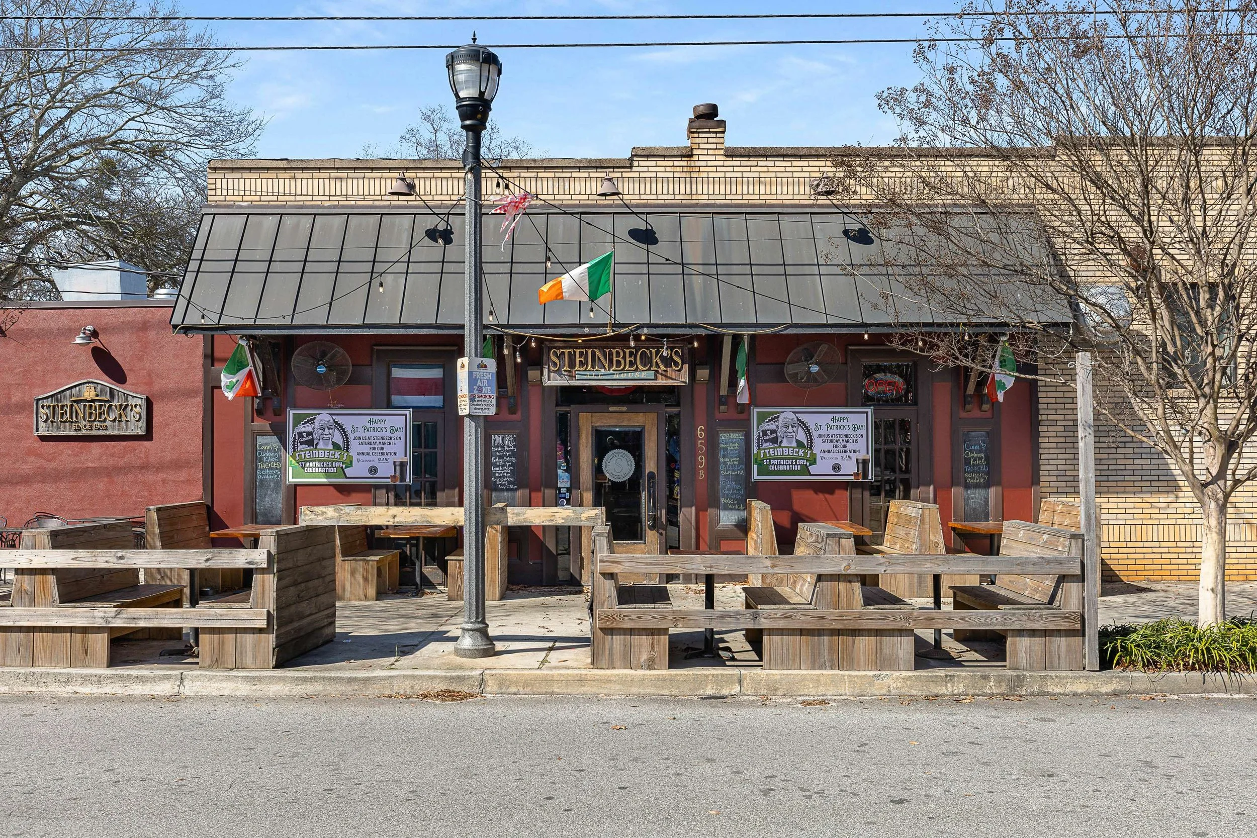 Steinbeck's Ale House on Oakview Road in Oakhurst, Decatur