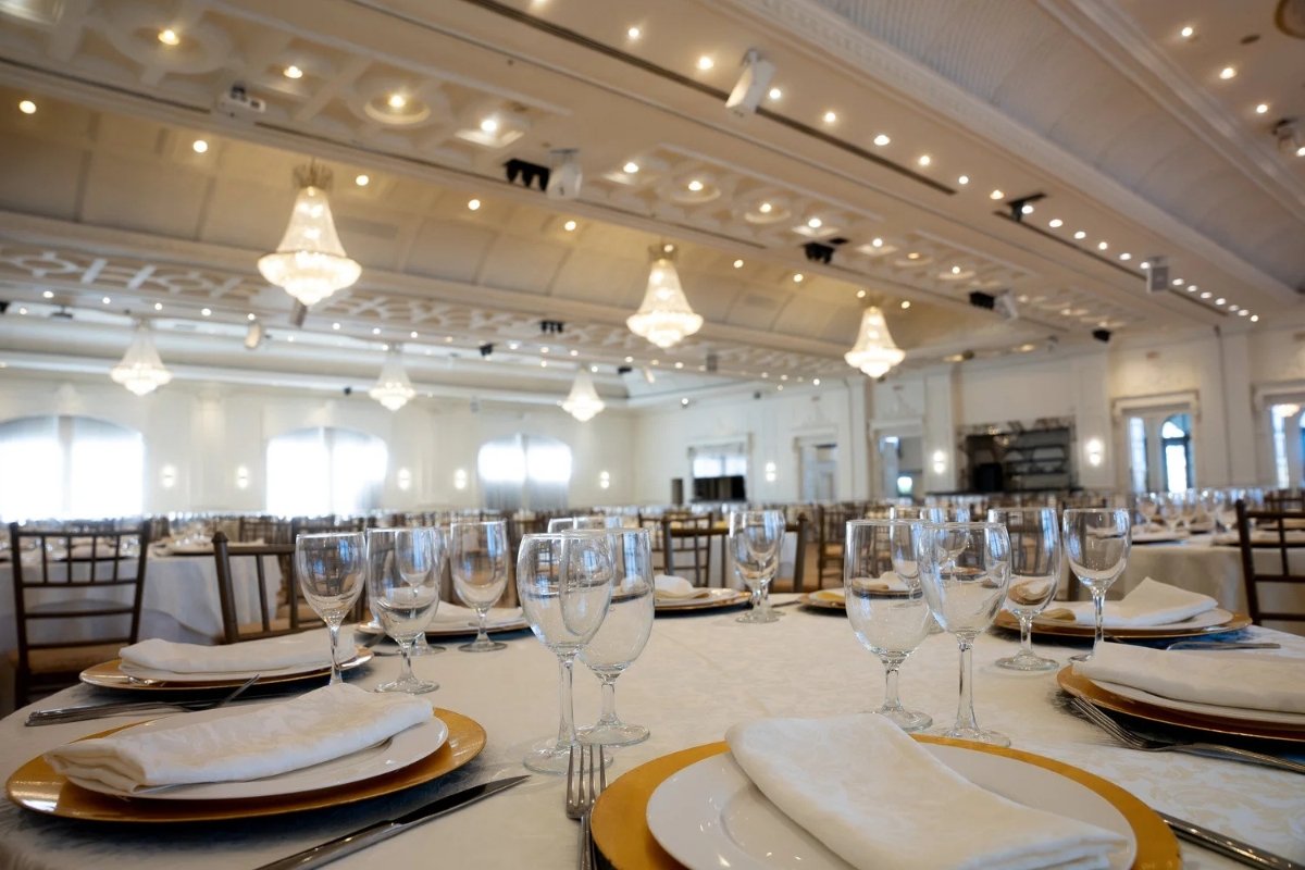 The West Wing ballroom at Château Le Jardin in Vaughan