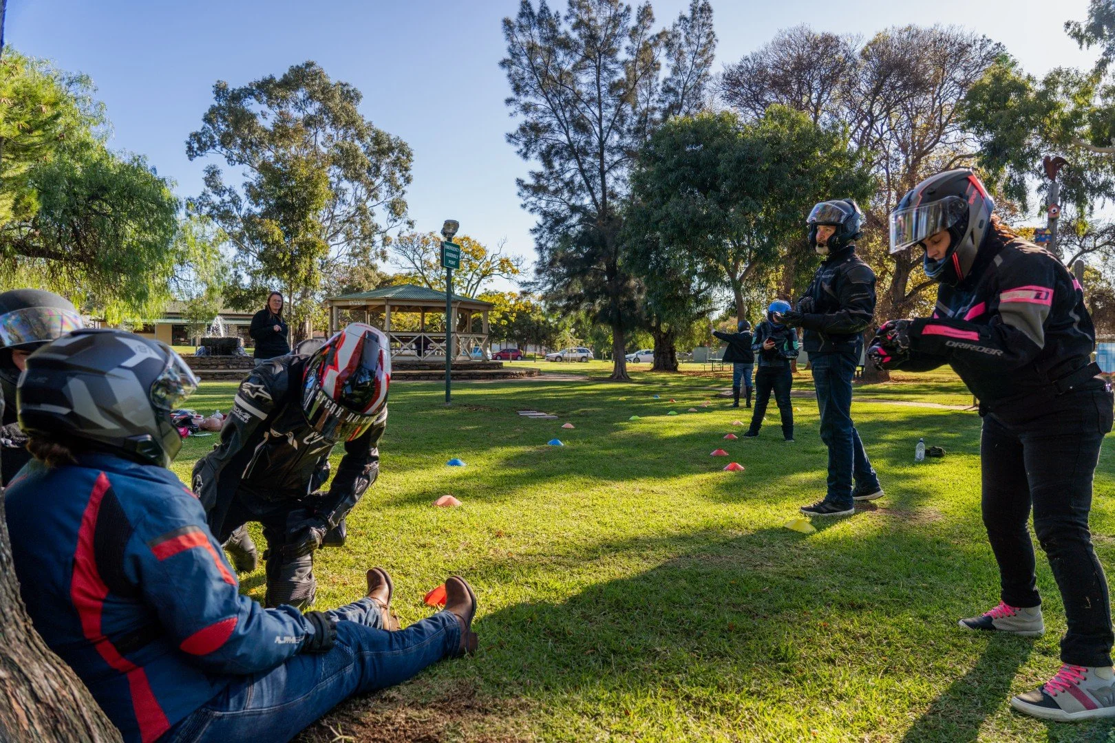 Motorbike first aid incident management training
