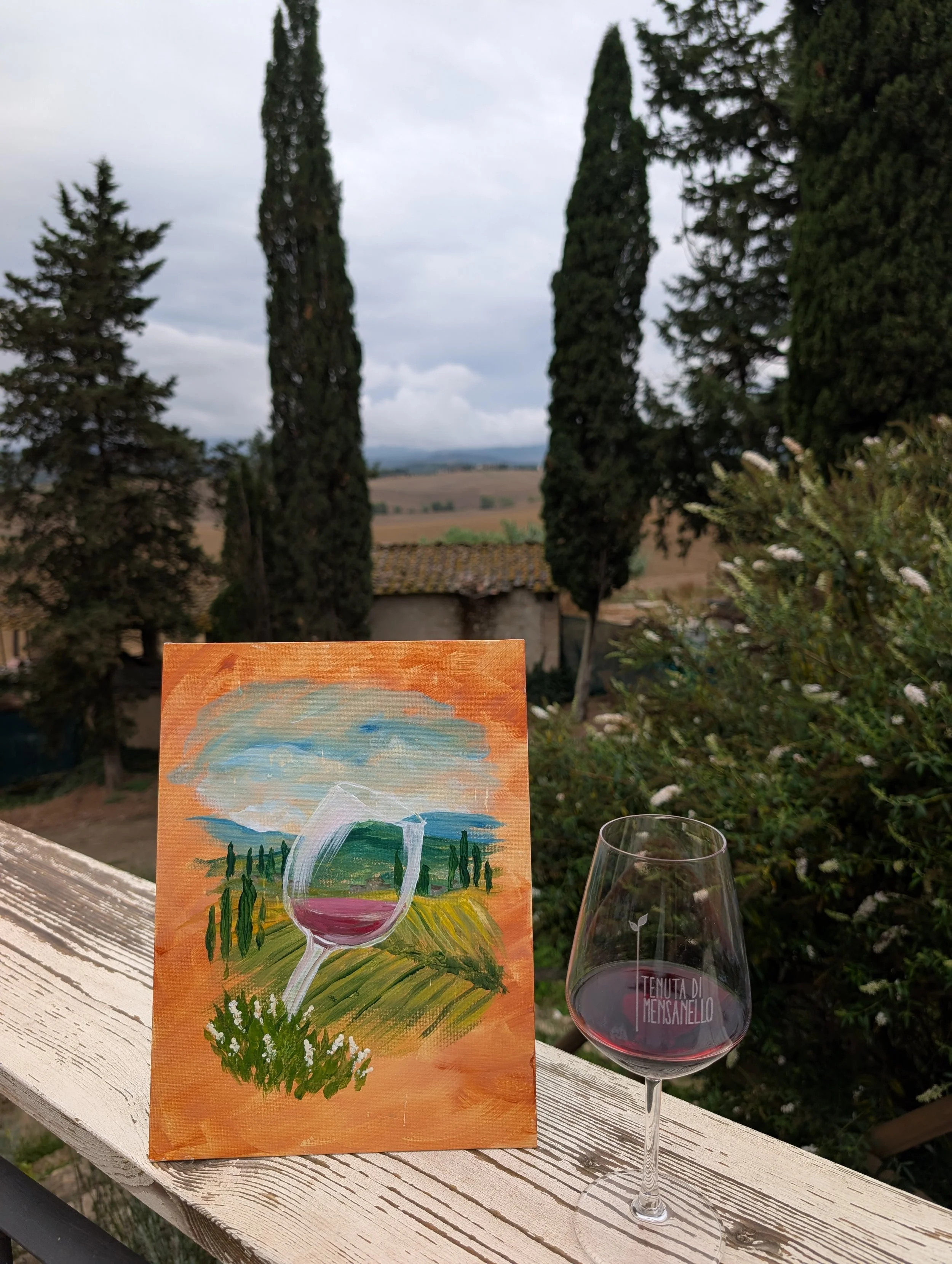 Chianti painting tutorial