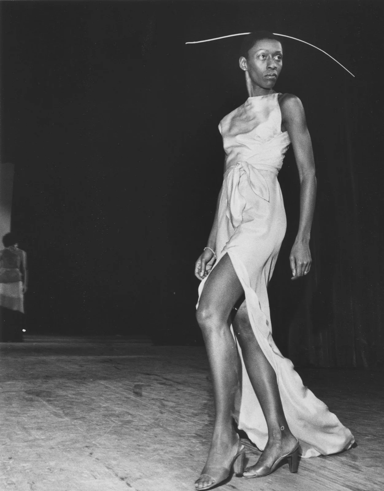 Bethann Hardison at the Battle of Versailles, 1973, photographed by Bill Cunningham