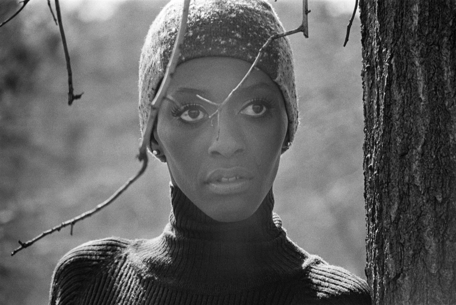 Test shoot in Central Park, NYC, 1969, photographed by Bruce Weber