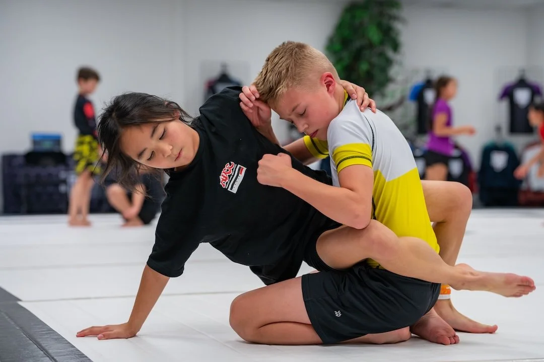 Precision Kids jiu jitsu class