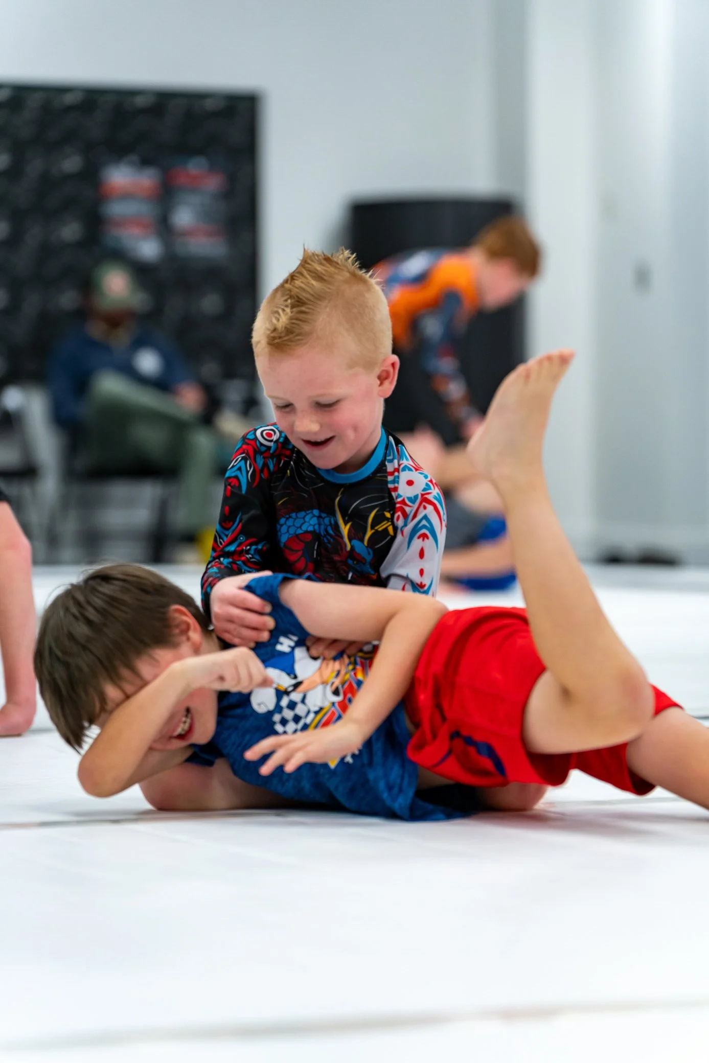 Little Rollers kids jiu jitsu class