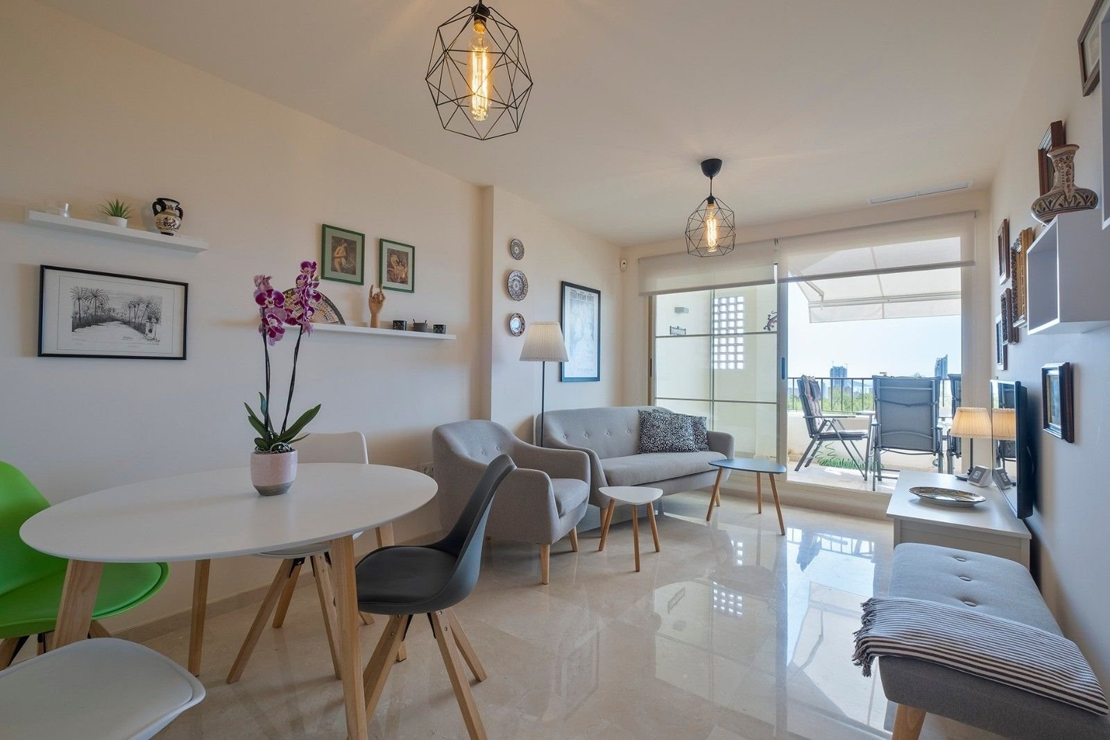 Living room of Sierra Cortina Apartment