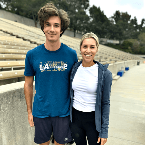 Dr Olivia with Athlete #4