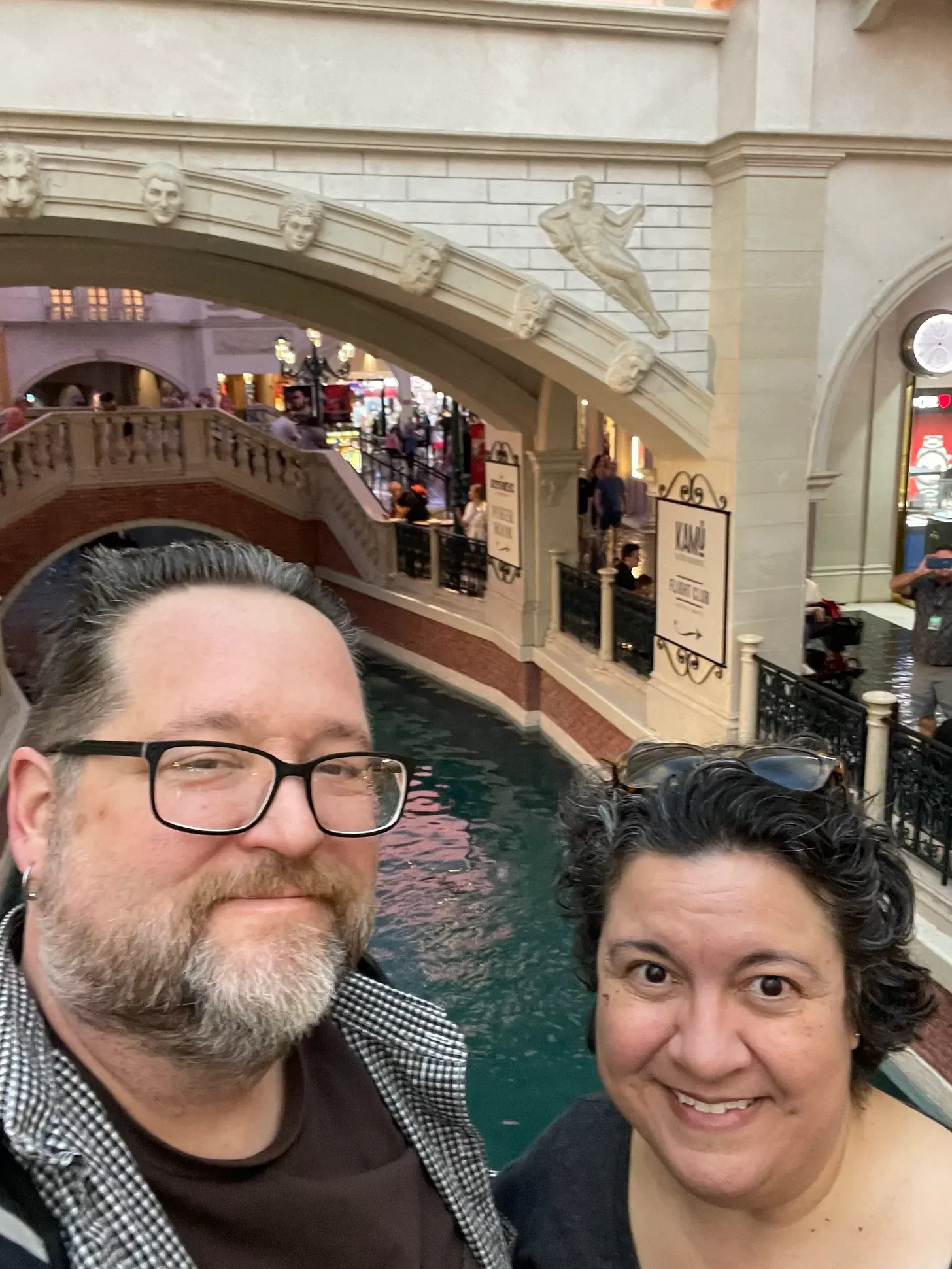 Me and Matt at the Las Vegas Gondolas