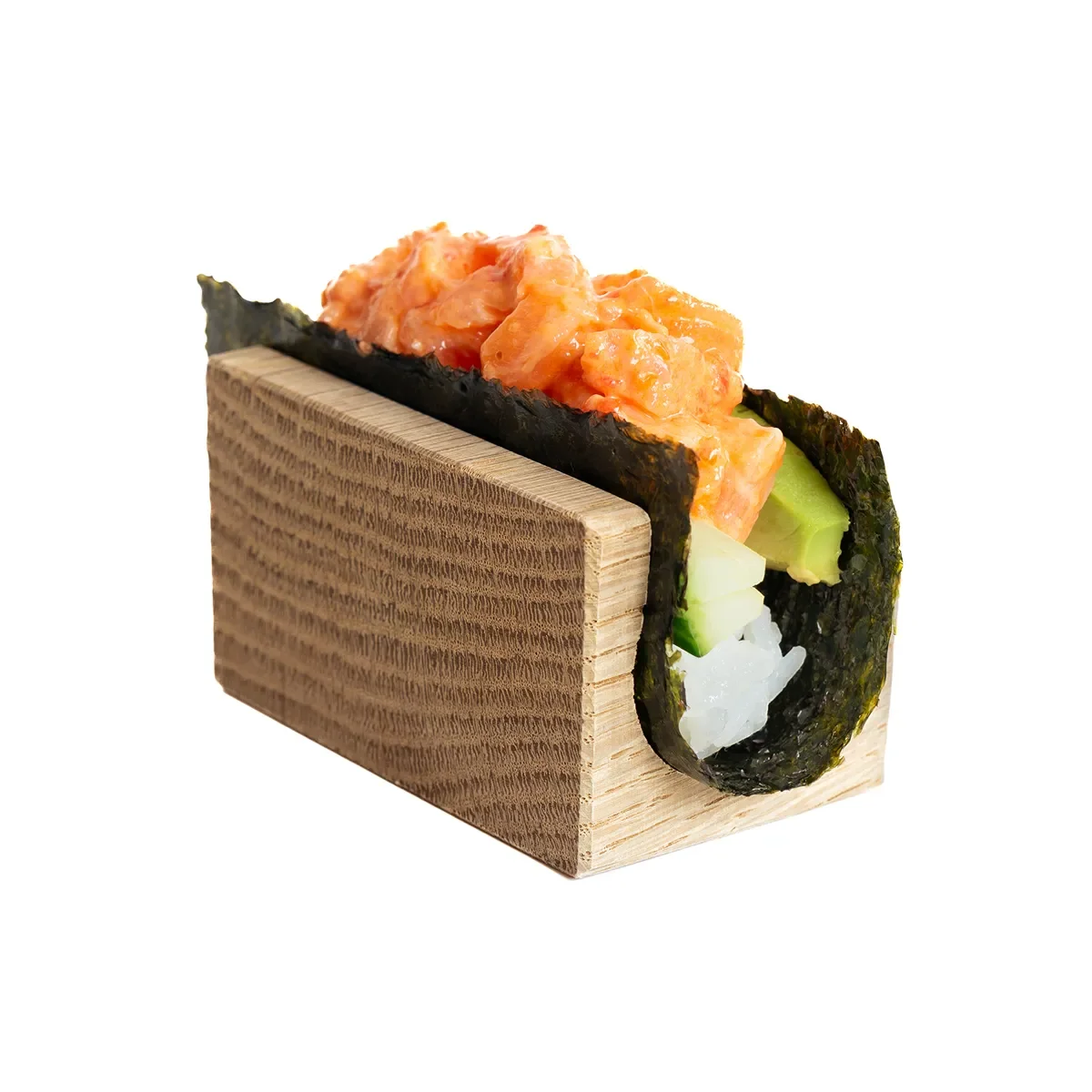 SPICY SALMON TEMAKI