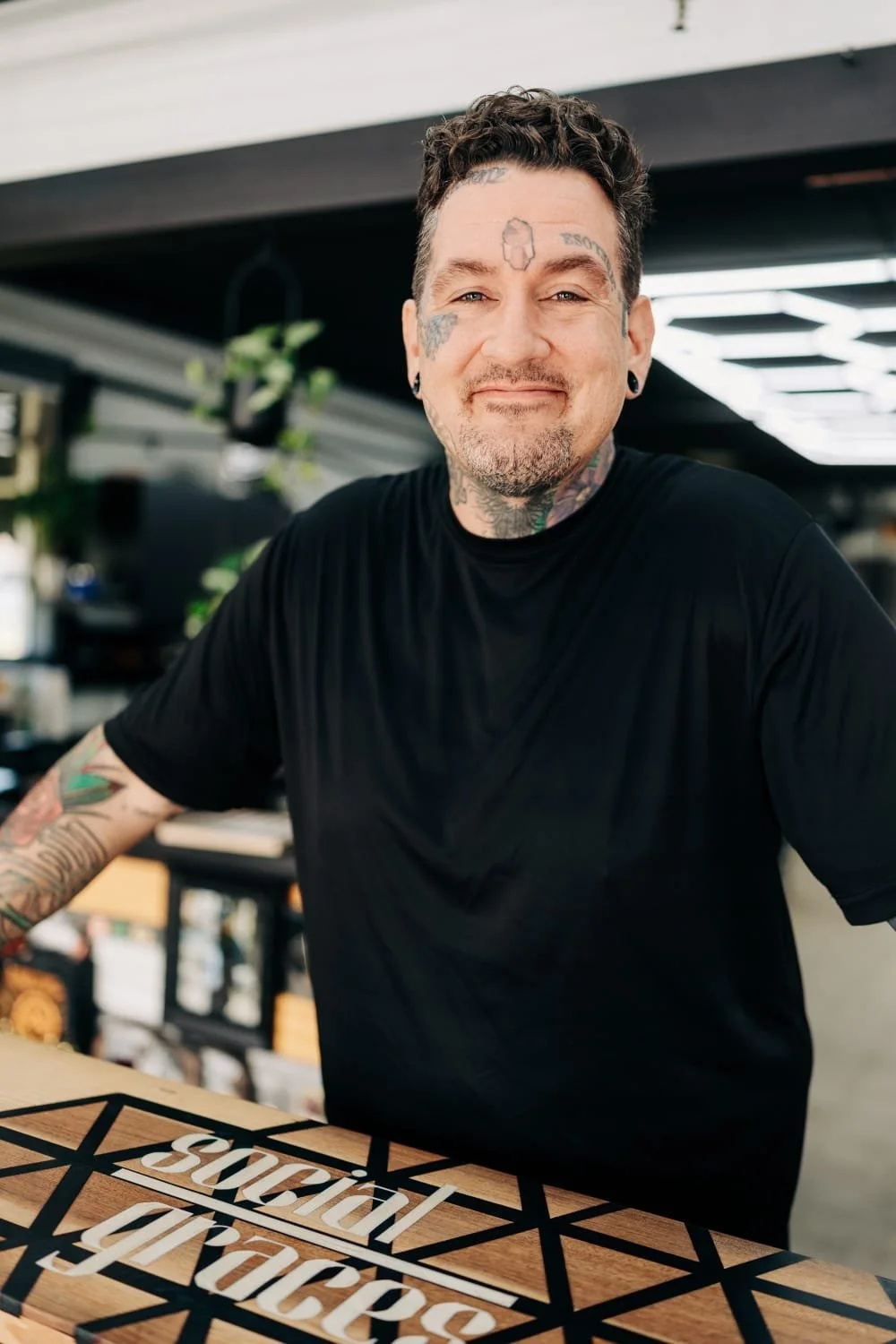 HIP tattoo artist and owner at Social Graces Tattoo Studio Miamisburg Ohio