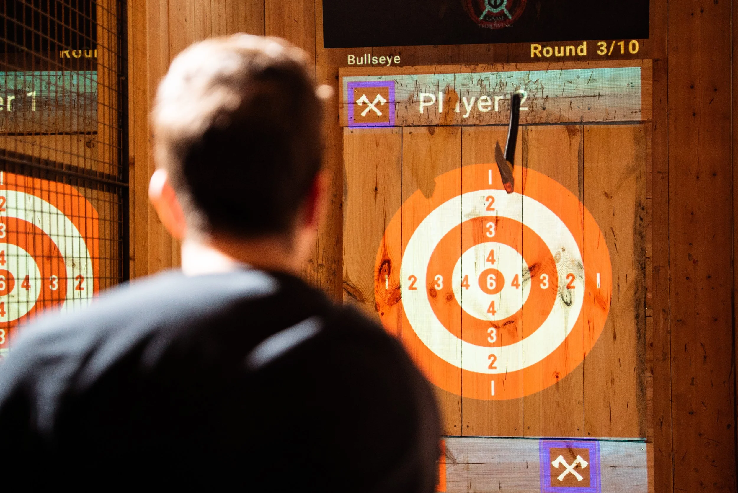 Lane 2 at Game of Throwing London, Hammersmith