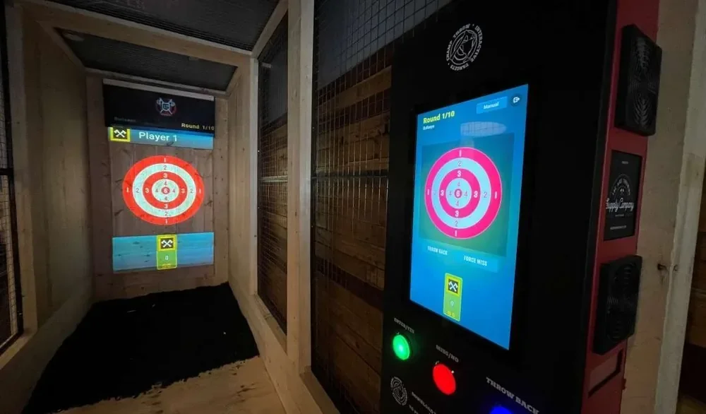 Lane 1 at Game of Throwing London, Hammersmith
