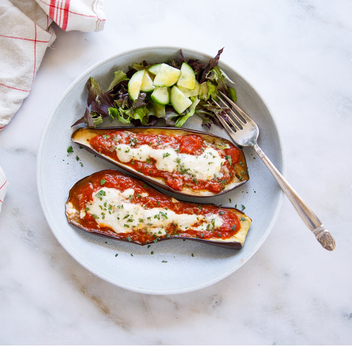 Eggplant parmigiana