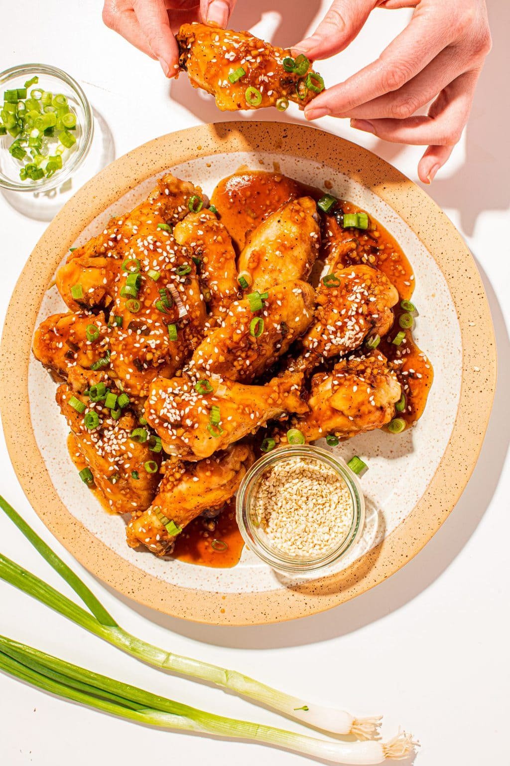 Chicken Wings Honey, Soy and Garlic sauce