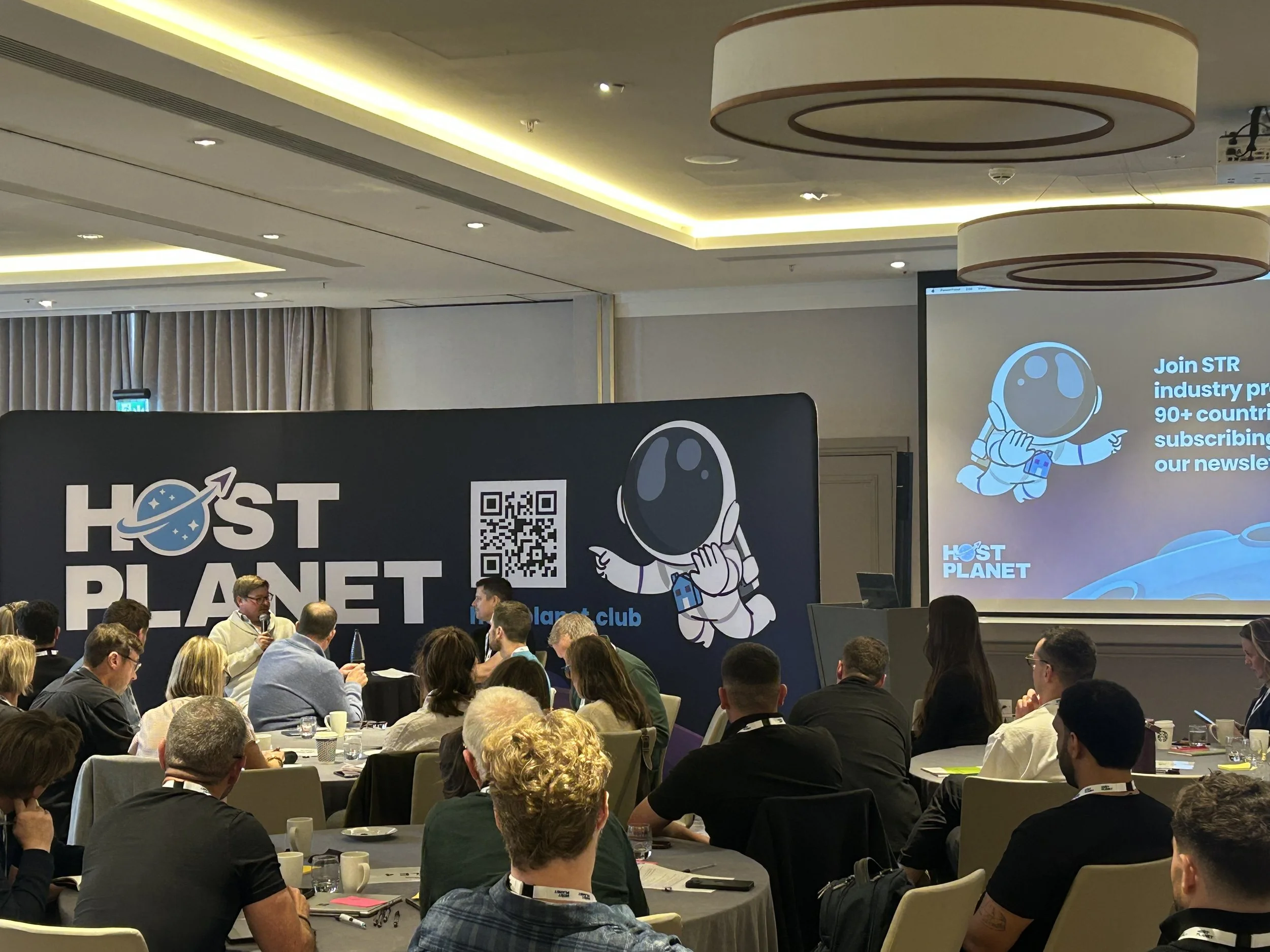 Property management and short-term rental professionals at the Host Planet Roadshow in Bath
