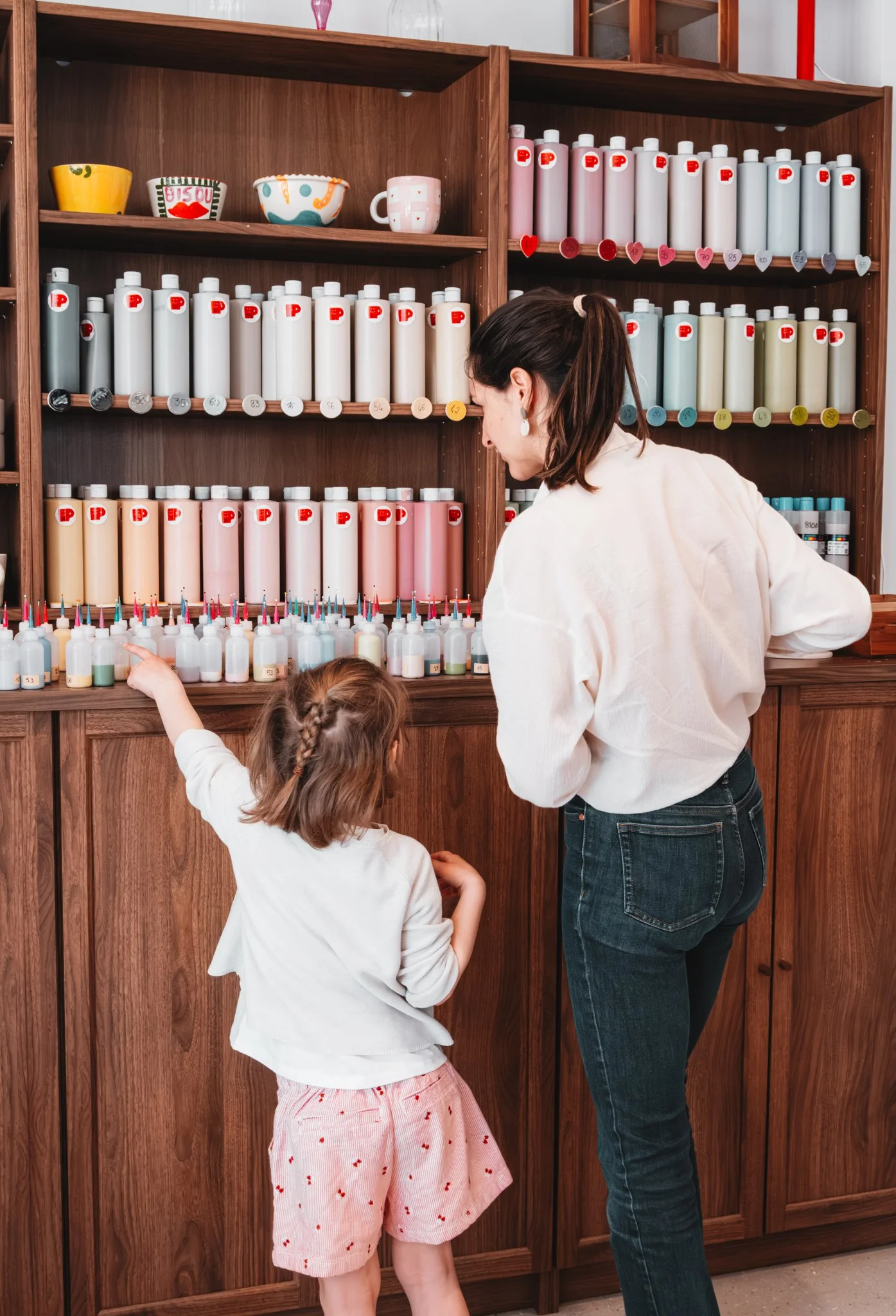 Atelier de peinture sur céramique