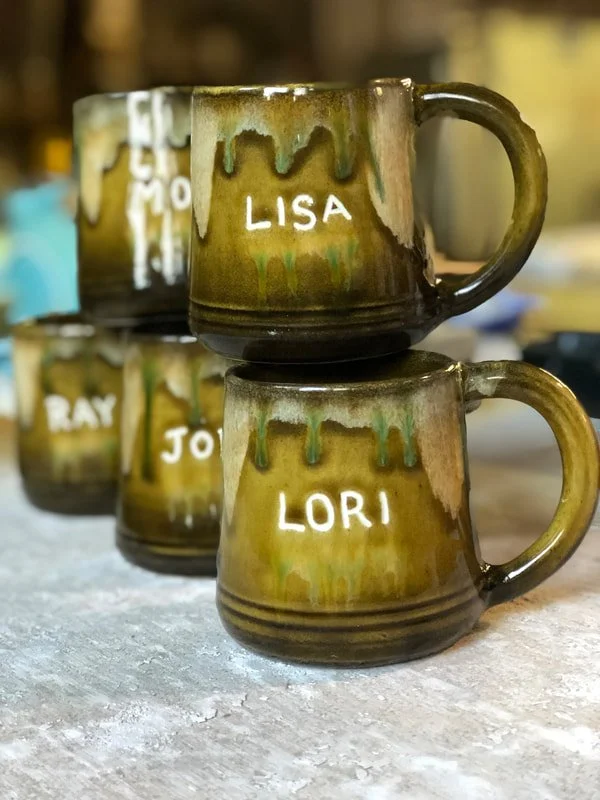 Handmade Personalized Ceramic Name Mug