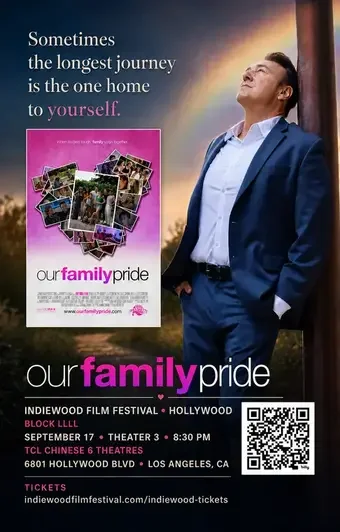 Our Family Pride Indiewood screening poster