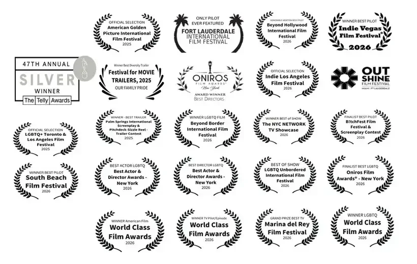Complete collection of Our Family Pride festival laurels