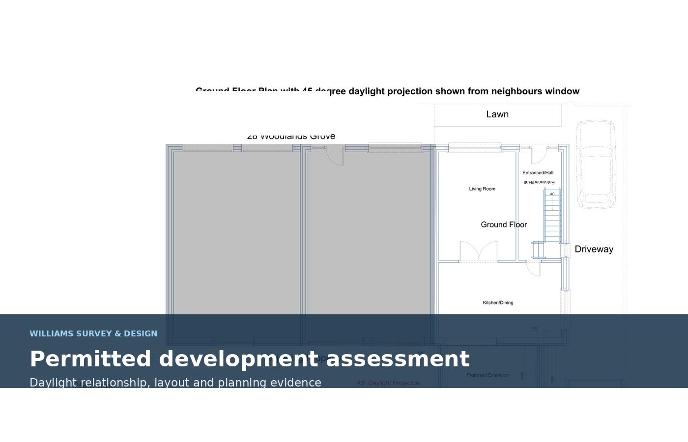 Permitted development daylight assessment